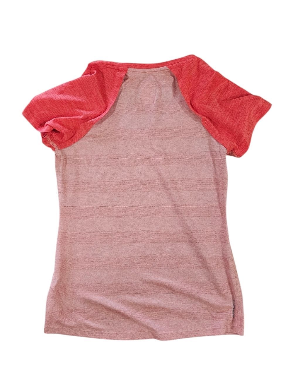 The North Face FlashDry XS Peach Raglan Top Cutout Back Athletic - Picture 3 of 9